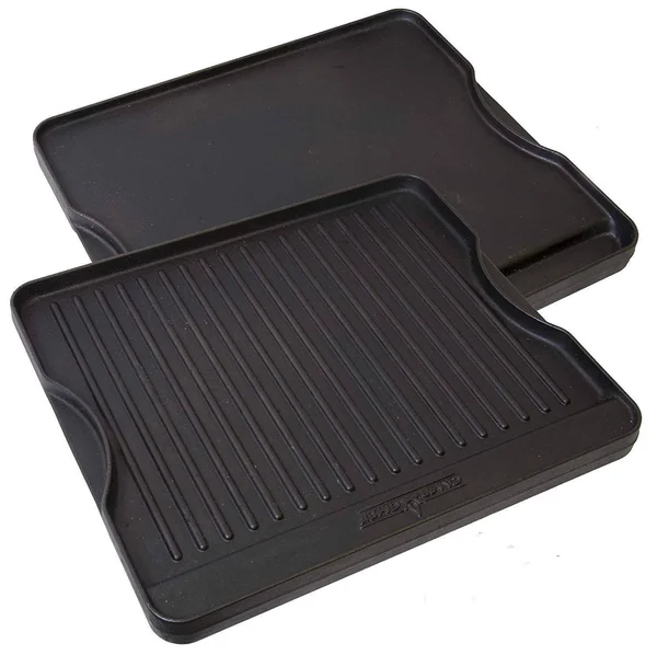 Camp Chef Cgg16b Pre-Seasoned Reversible Cast Iron Grill/Griddle 1 Unit, 14" x 16"