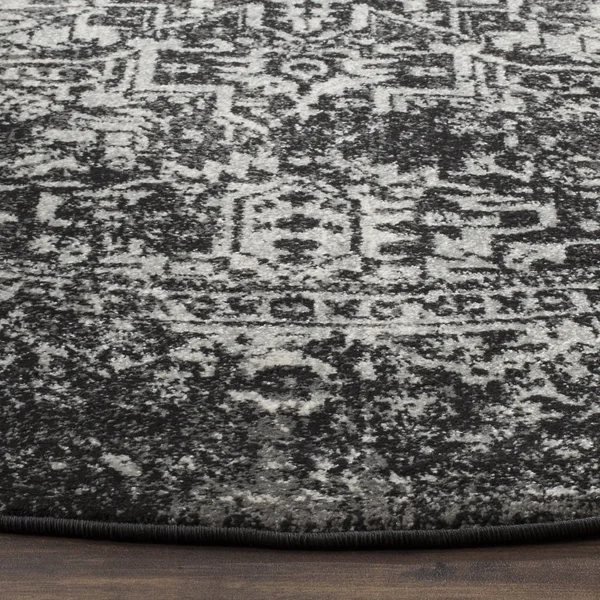 Safavieh Evoke EVK256R Area Rug Black/Grey 2&2x22 x 7& Runner