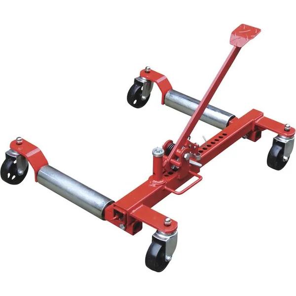 Ironton Heavy-Duty Mechanical Wheel Dolly - 1, 250-Lb. Lift Capacity