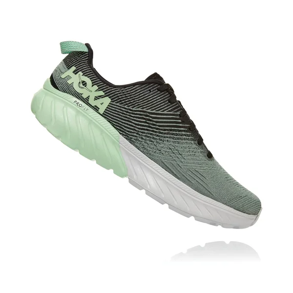 Hoka One One Men's Mach 3 - 12.5 - Green Ash, Black