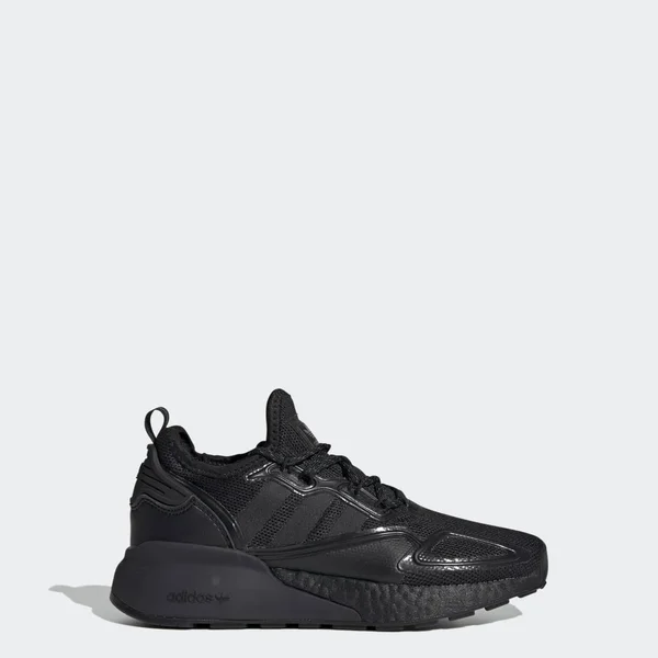 Adidas Originals Boys ZX 2K Boost - Shoes Black/Grey Size 07.0