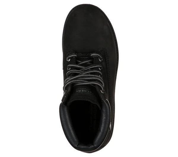 Skechers Women's Sergeants - Verdict Chick Boots, Black, 6.5
