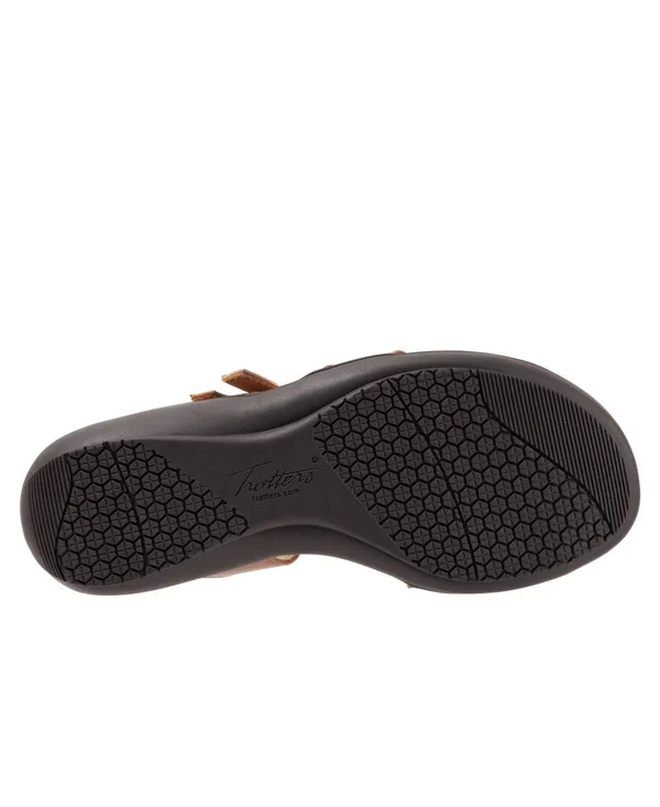 Trotters Ricki - Women's Sandal - White 10 Wide