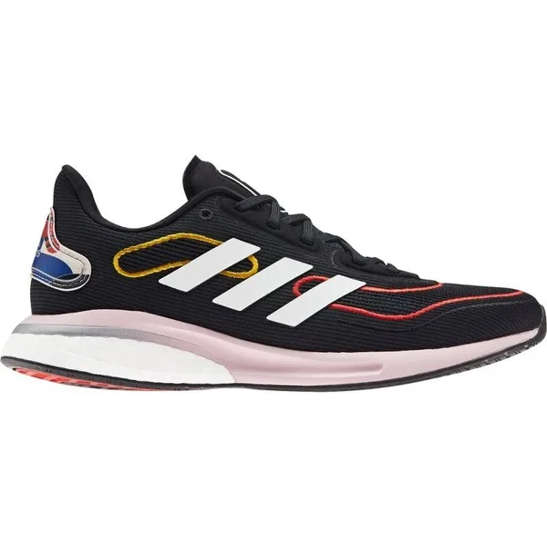 Women's Adidas Supernova Running Shoe, Size 8.5 M - Black