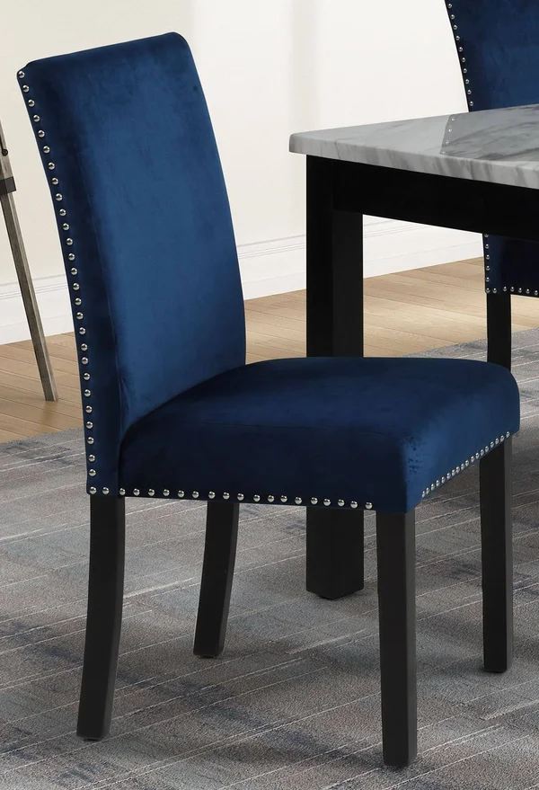 Celeste Blue Dining Side Chair Set of 2