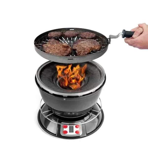 Cook-Air Wood Fired grill; Black