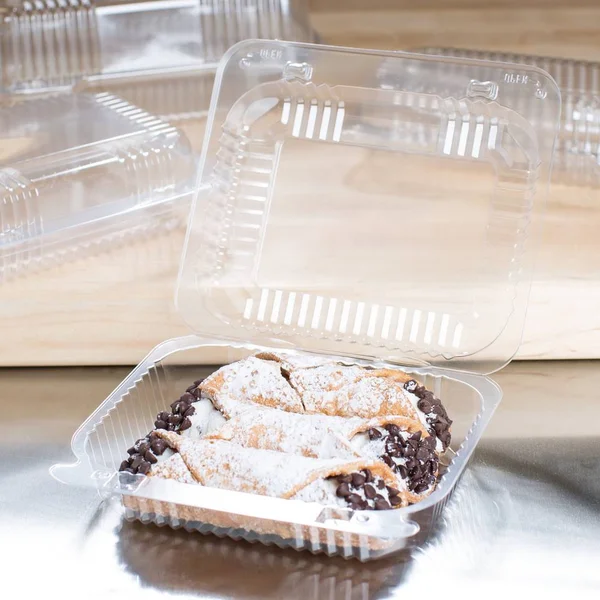 Dart Plastic Clear Lid Containers, 6 x 2 1/10 x 7, 125/Pk, 2/CT (DCCC26UT1)
