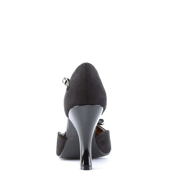 Pin Up Couture - Womens Smitten-10 Heels Cream Black - Size-10
