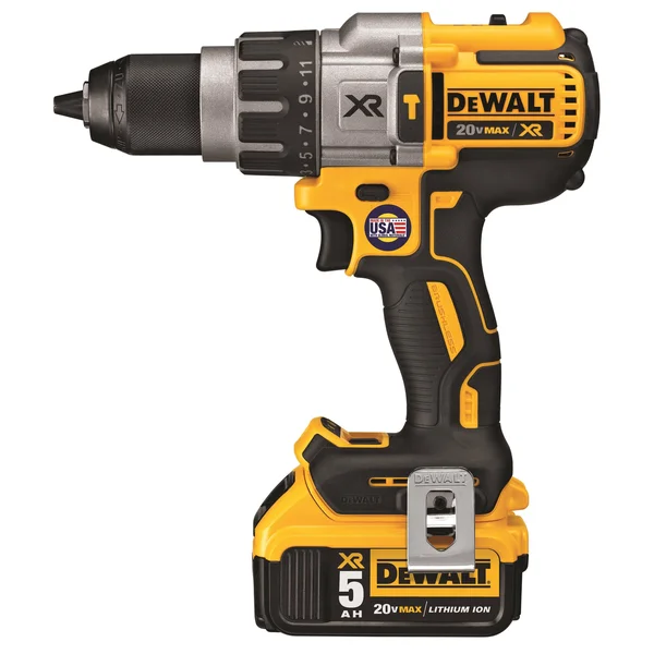 DeWalt 20V Max XR Hammer Drill Kit - Brushless, 3-Speed (dcd996p2)