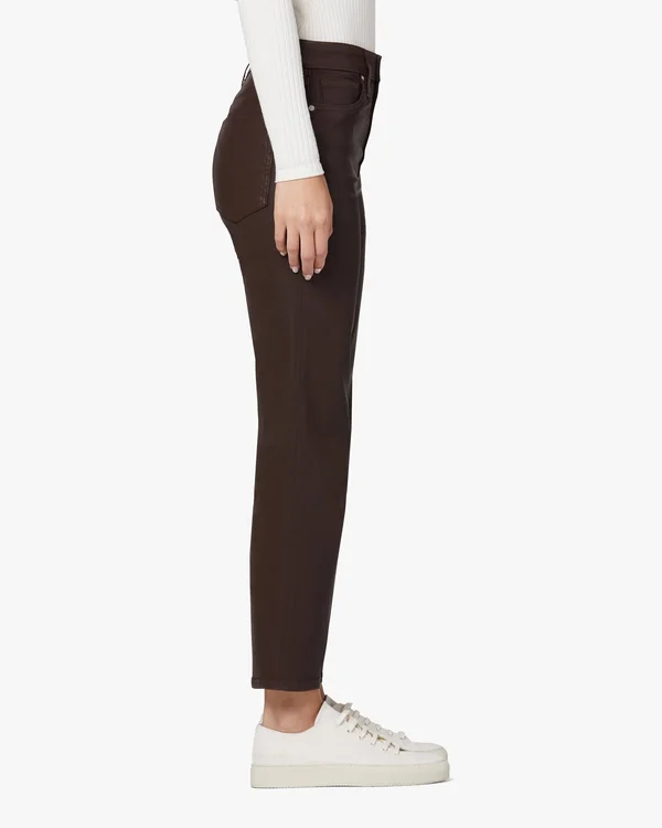 Hudson Jeans, Remi High-Rise Straight Crop Coated Jean