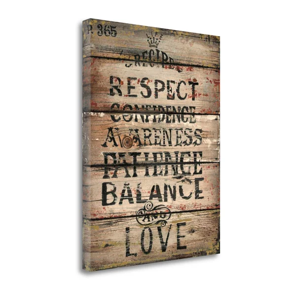 Life Recipe by Luis Sanchez - 21x22 x 27x22 Fine Art Giclee Print on