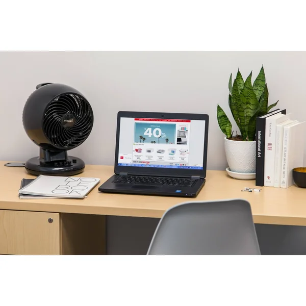 Woozoo M18U Oscillating Circulating Fan - Black