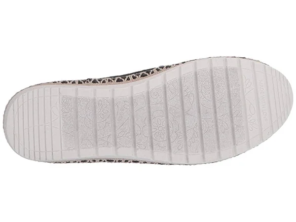 Skechers Women's Bobs Flexpadrille 3.0 Dark Horse Espadrille, Black