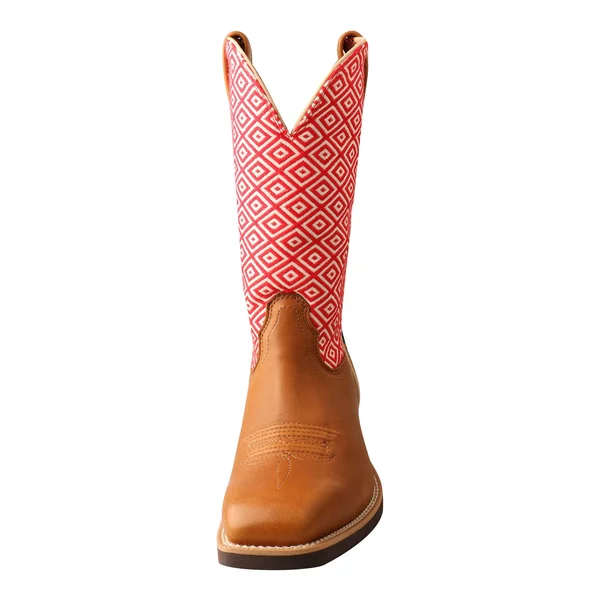 Twisted x Western Cowboy Women 11x22 Top Hand, Camel, Eco