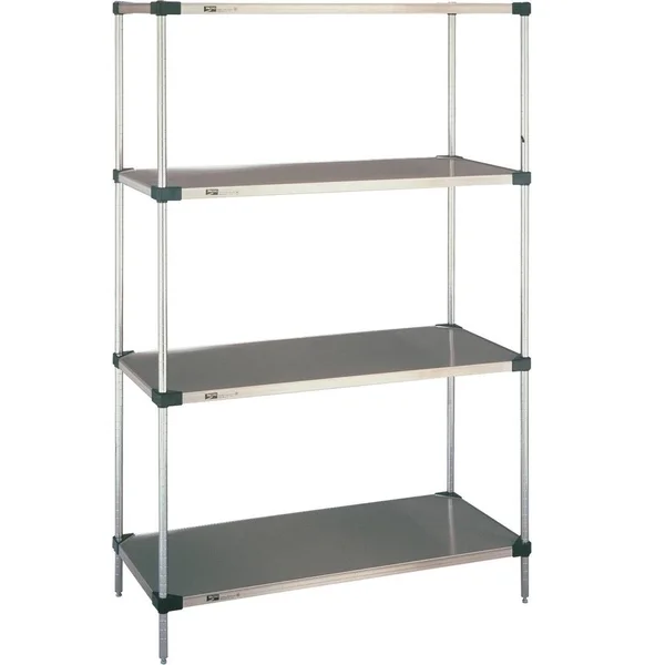 Metro 14x22 x 30x22 Stainless Steel Solid Shelf - Super Erecta 1430FS