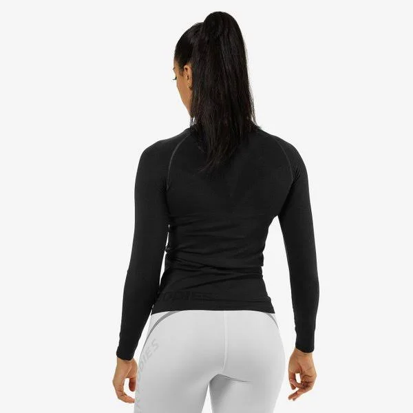 Better Bodies, Women's Nolita Seamless Long Sleeve in Black Size S