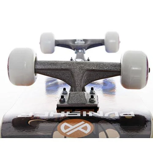 Punisher Guilty Complete Skateboard - 31&& - Brown