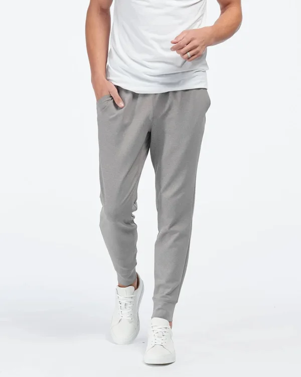 Rhone Spar Tactel Jogger - Black Heather - S