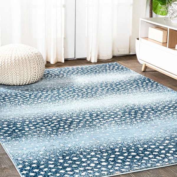 Jonathan Y Antelope Modern Animal Area Rug - 8 x 10 - Blue/Cream