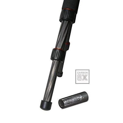 Fotopro X-Go Mini Carbon Fiber Tripod Kit, Includes Ball Head and Quick Release Plate