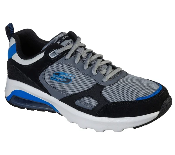 Skechers Men's Skech-Air Extreme Bellgor Sneaker, Gray/Blue