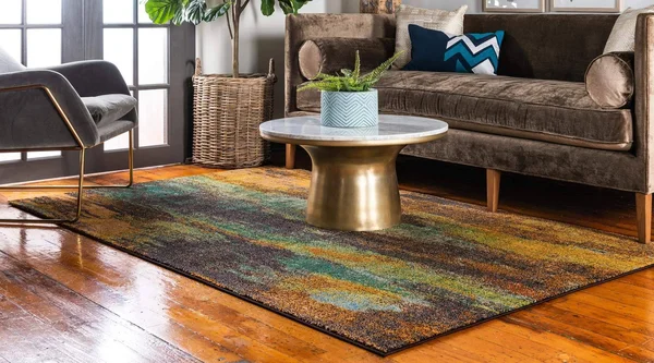 Lilly Jardin Rug 7x10 - Turquoise