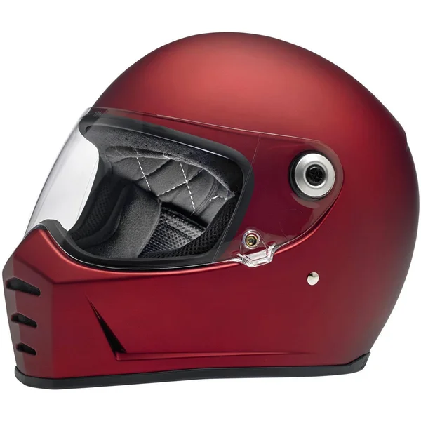 Biltwell Lane Splitter Safe-T Yellow Helmet