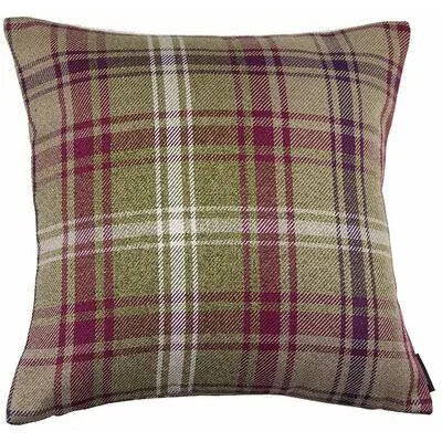 Griffith Square Pillow Cover & Insert East Urban Home Color: Mulberry, Size: 17x22 x 17x22