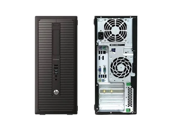 Refurbished - HP EliteDesk 800 G1, Twr, Intel Core i7-4790 @ 3.60 GHz, 8GB Ddr3, 1TB Hdd, Dvd-rw, Win10 Home 64, Black