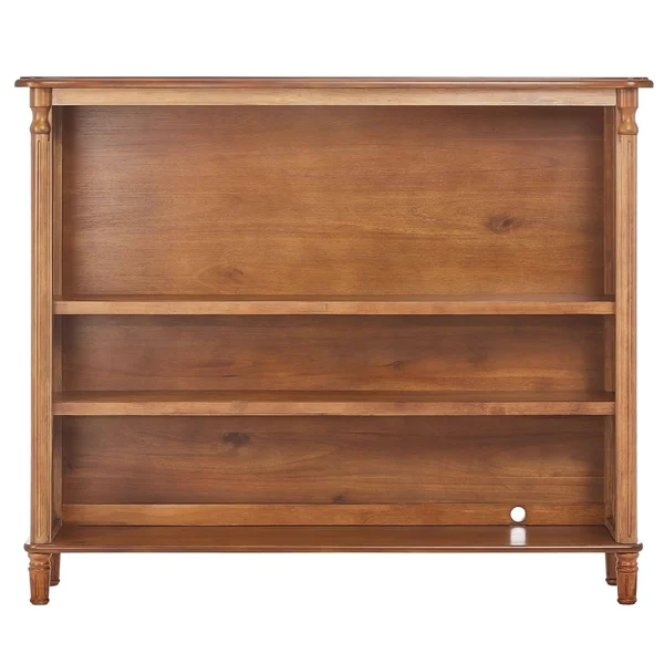 Evolur Julienne Hutch/Bookcase Antique Grey Mist