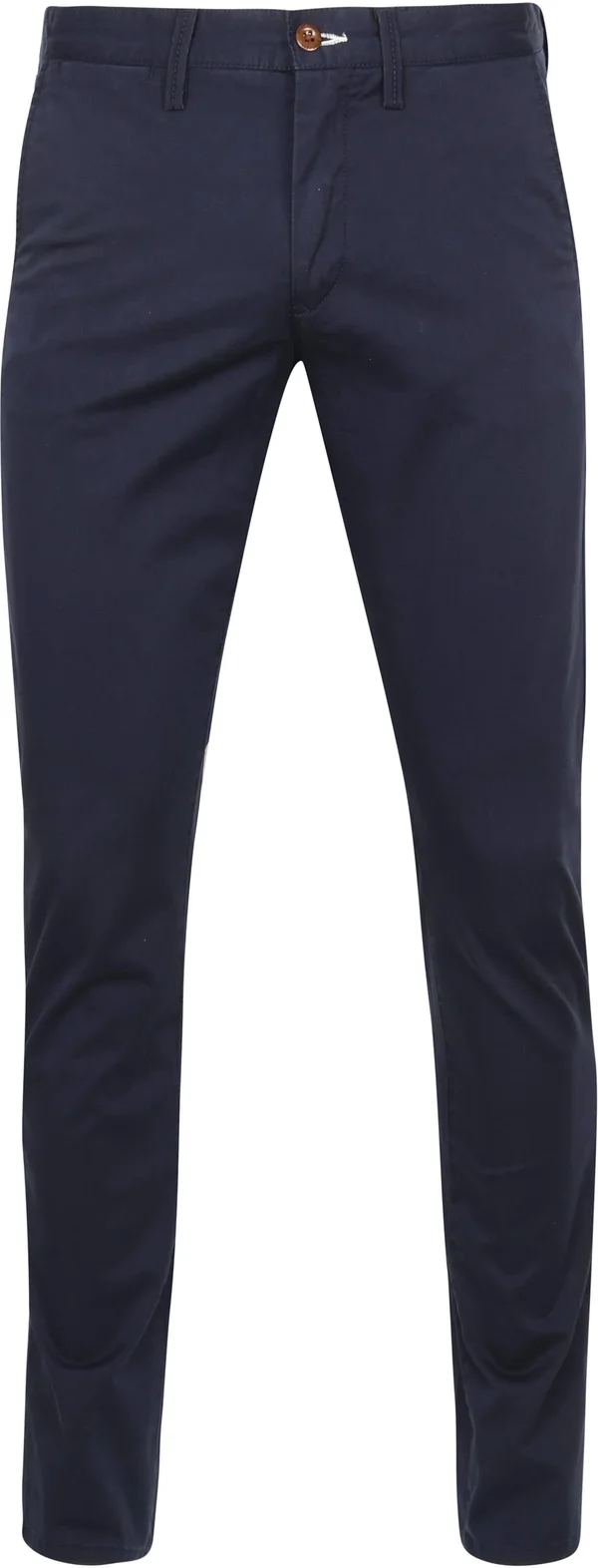 Gant Slim Chino Trousers Navy