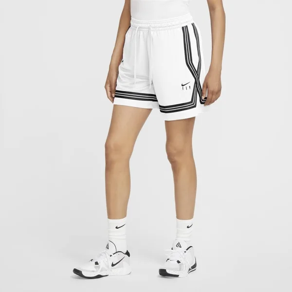 Nike Dri-Fit Swoosh Fly Women's Basketball Shorts in White, Size: XL, CK6599-100