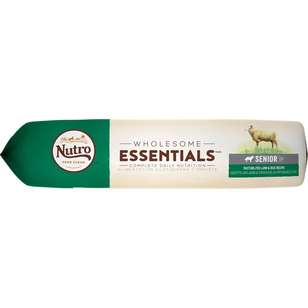 Nutro Wholesome Essentials Senior Lamb & Rice Dry Dog Food - 30 lbs
