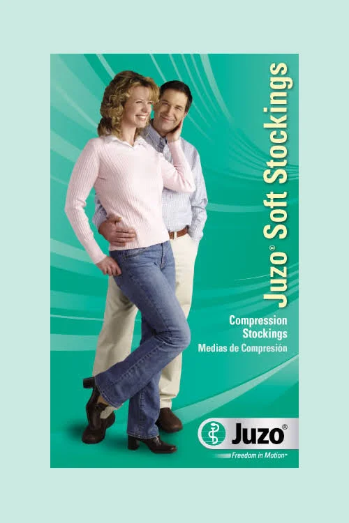 Juzo 2081 20-30 mmHg Soft Elastic Pantyhose-Size V-Beige