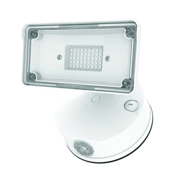 Halo Switch Hardwired LED White Floodlight