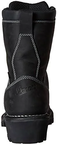 Danner Men's Logger 8x22 Work Boot, Black