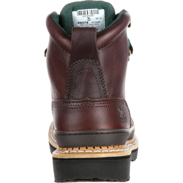 Georgia Boot Men's Giant Steel Toe Work Boots - Size: 17, Brown