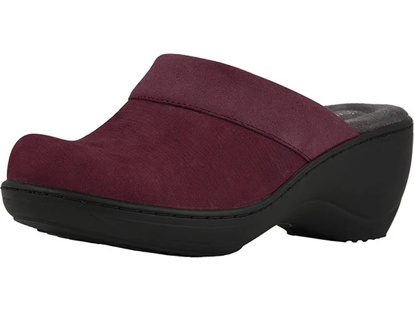 Softwalk Women's Murietta - Size: 6.5, Burgundy Nubuck