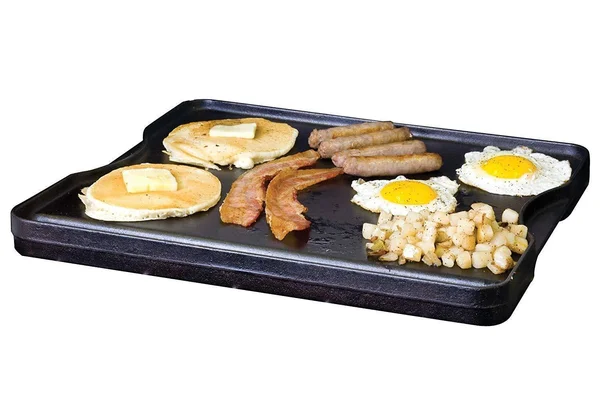 Camp Chef Cgg16b Pre-Seasoned Reversible Cast Iron Grill/Griddle 1 Unit, 14" x 16"
