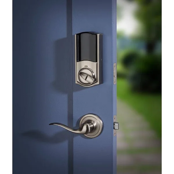 Kwikset Convert with Z-Wave Plus Polished Brass Smart Lock Conversion Kit