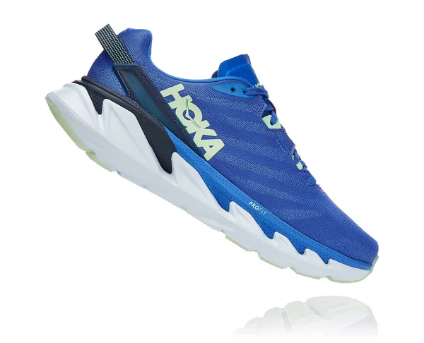 Hoka Men's Elevon 2 Road Running Shoes in Dazzling Blue/Green Ash, Size 7