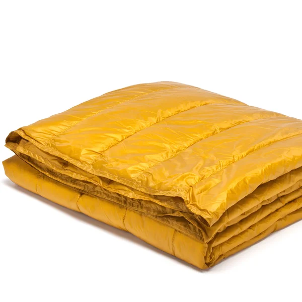 Puff Ultra Light Indoor - Outdoor Throw with Compact Travel Bag Gold