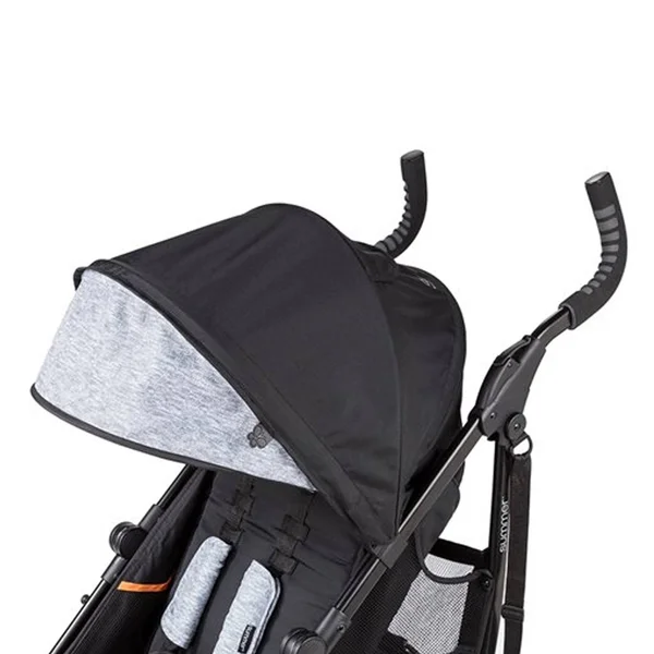 Summer Infant 3Dtote Convenience Stroller, Black/Grey