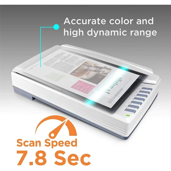 Plustek OpticPro A320E Flatbed Scanner
