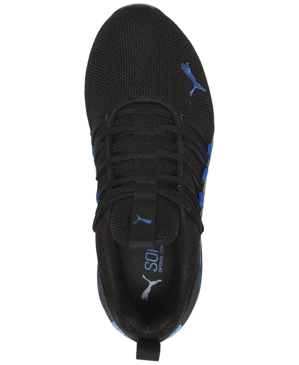 Puma Axelion Cyclone Jr - Boys 6.5 Youth Black Running Medium