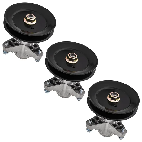 8TEN Spindle Belt Blade Kit Set for 50 inch Deck MTD Cub Cadet RZT 22 50 Troy Bilt Mustang XP Toro 942-04053C