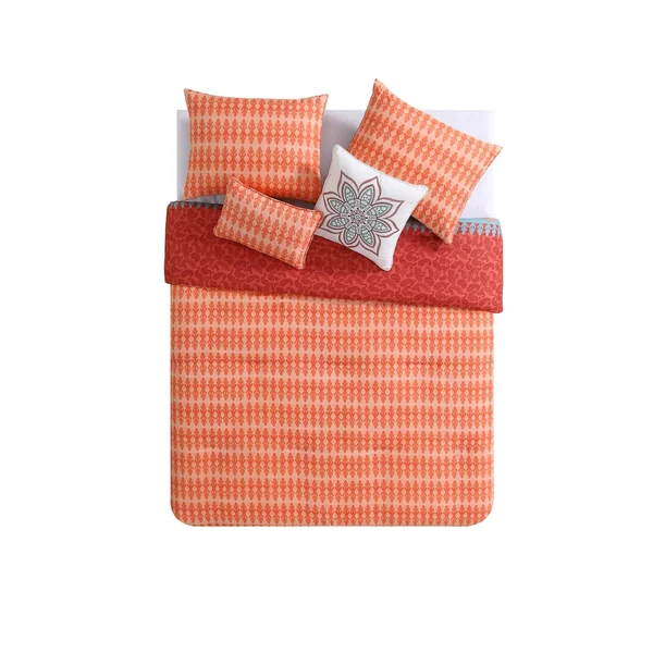 VCNY Home Ezra Reversible 5-Piece Comforter Set Full - Queen