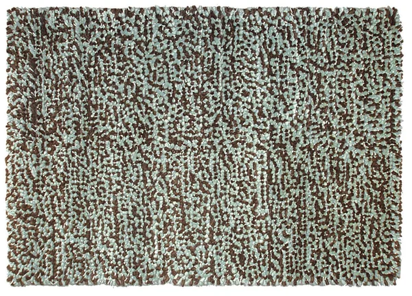 Rug Market Closeout Dotted Motion Brown 4.7X7.7 Rectangle