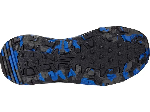 Skechers Go Run Trail Altitude - Marble Men's Shoes Black/Blue : 10 3E - Extra Wide