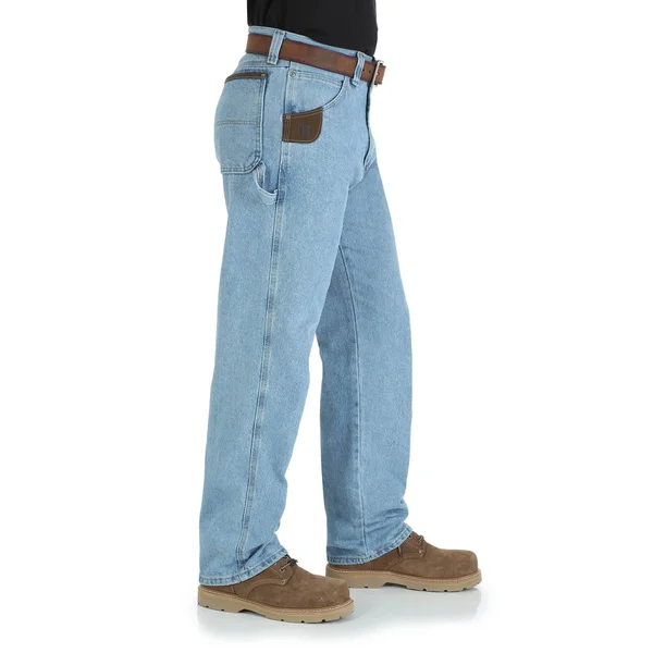 Men's Riggs Workwear by Wrangler Vintage Indigo Carpenter Jean